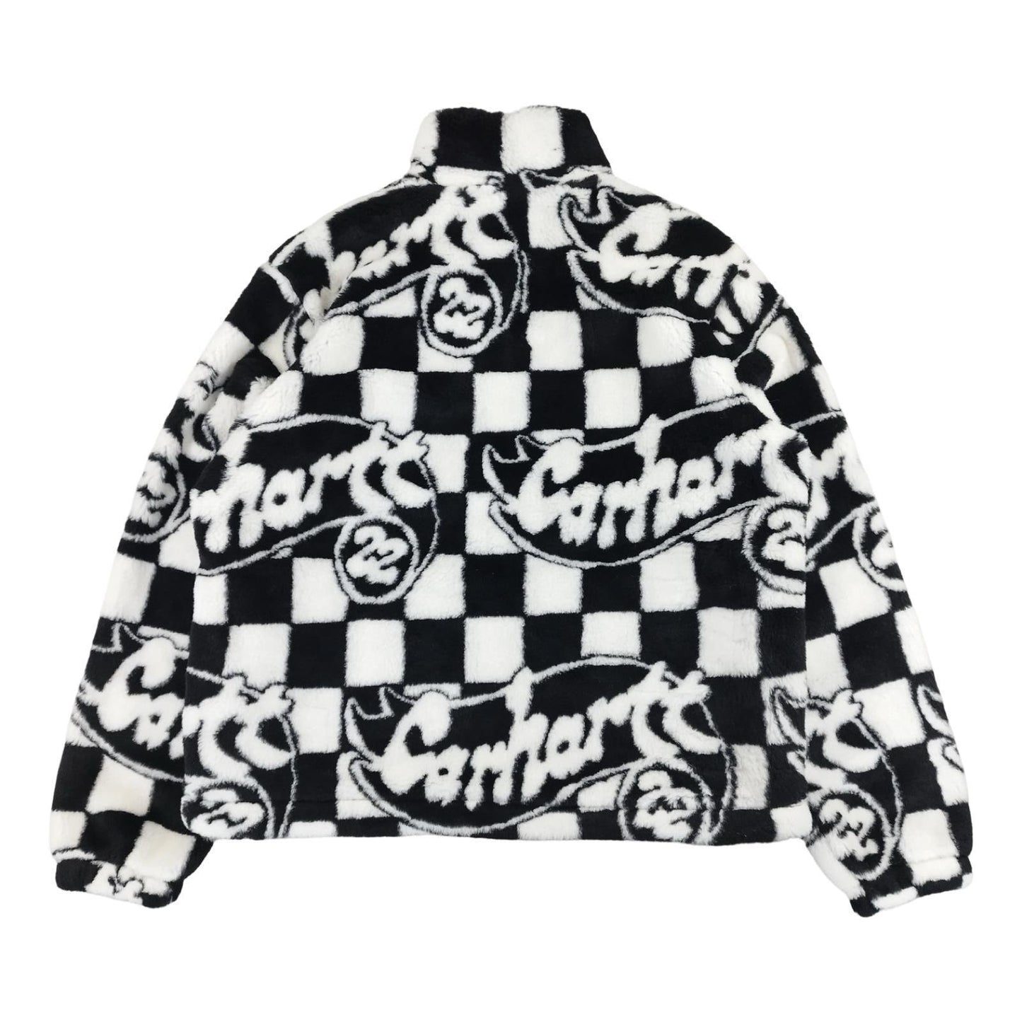 Carhatt - Polaire « W’ Plains Liner » zippée noire et blanche taille M - Le Saptuaire
