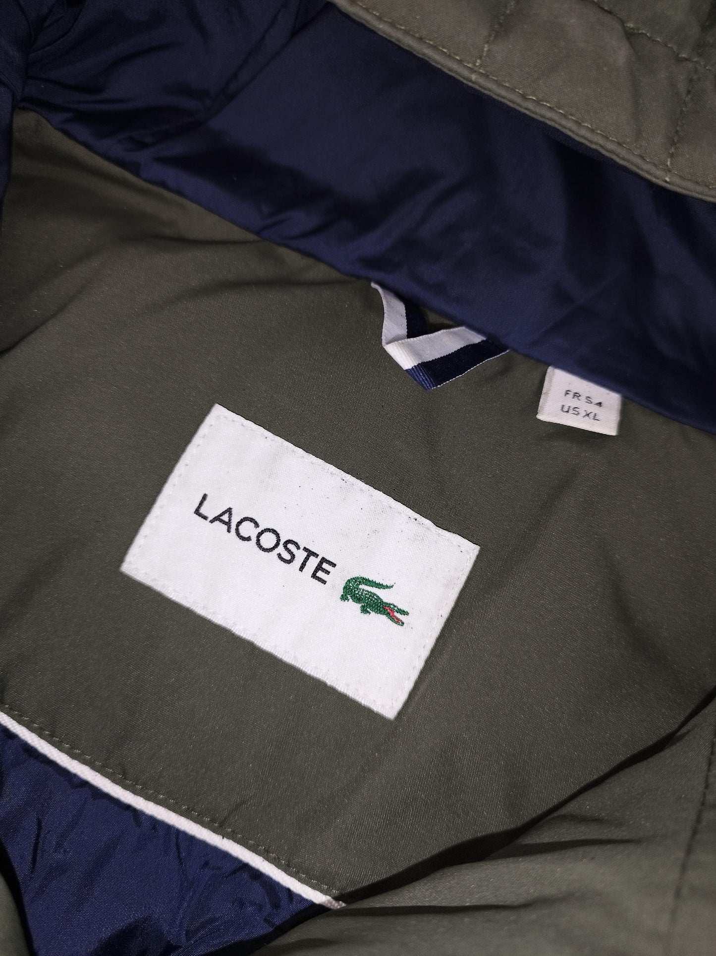 Lacoste - Doudoune kaki taille XL - Le Saptuaire