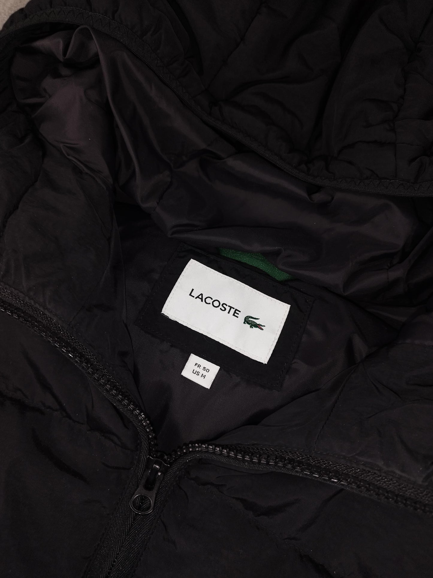 Lacoste - Doudoune noire taille M - Le Saptuaire