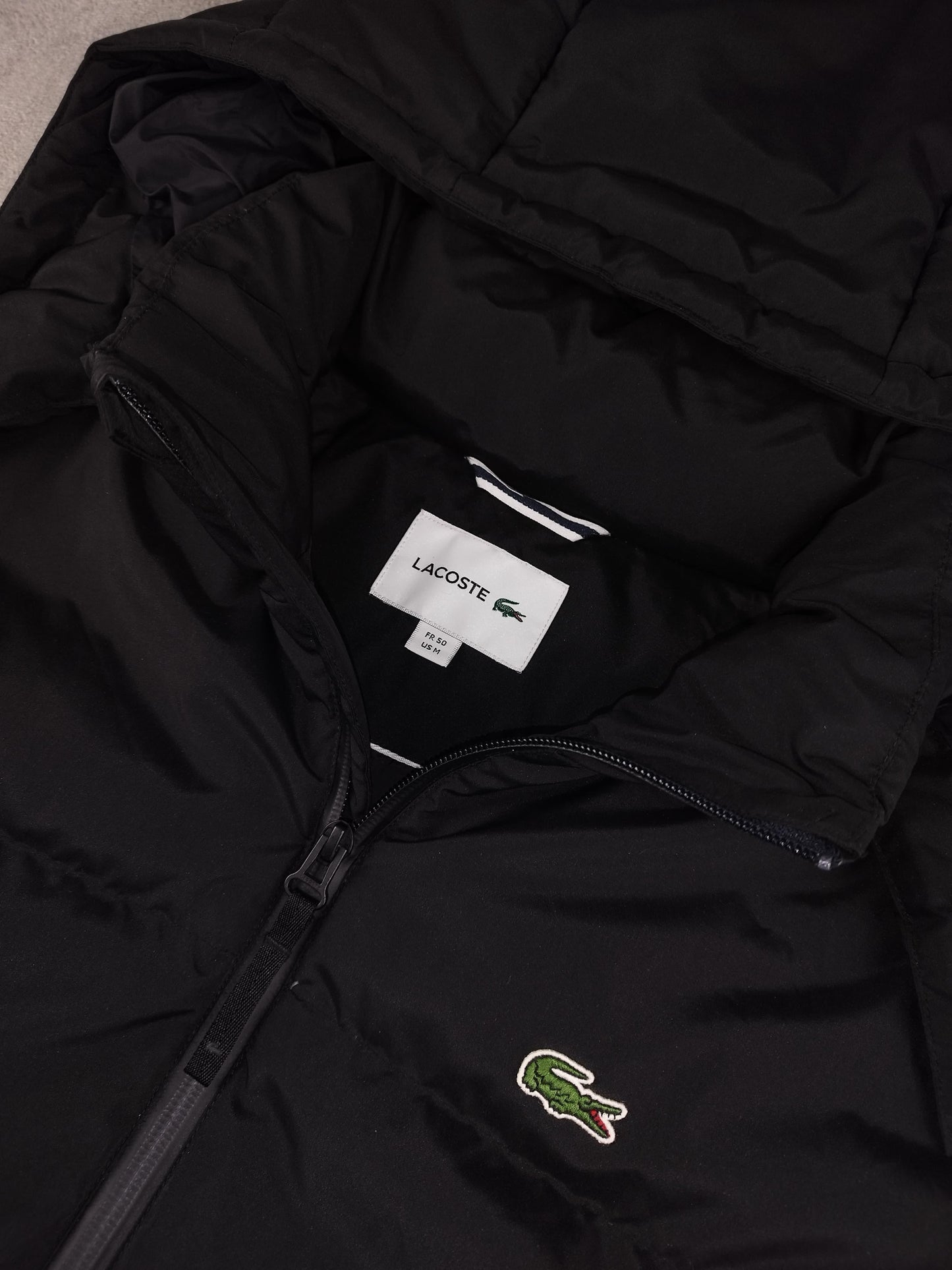 Lacoste - Doudoune noire taille M - Le Saptuaire