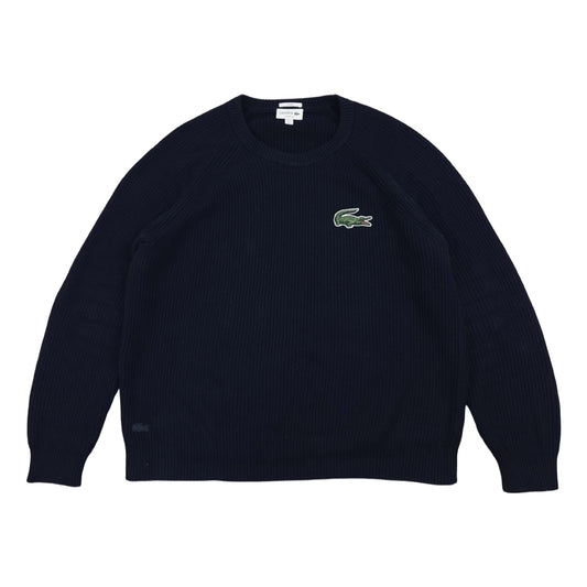 Lacoste - Pull en maille bleu marine taille L - Le Saptuaire