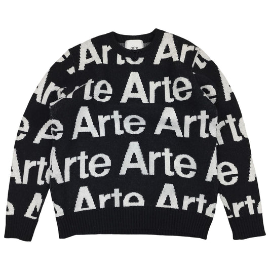 Arte - Pull Box Logo noir taille M - Le Saptuaire