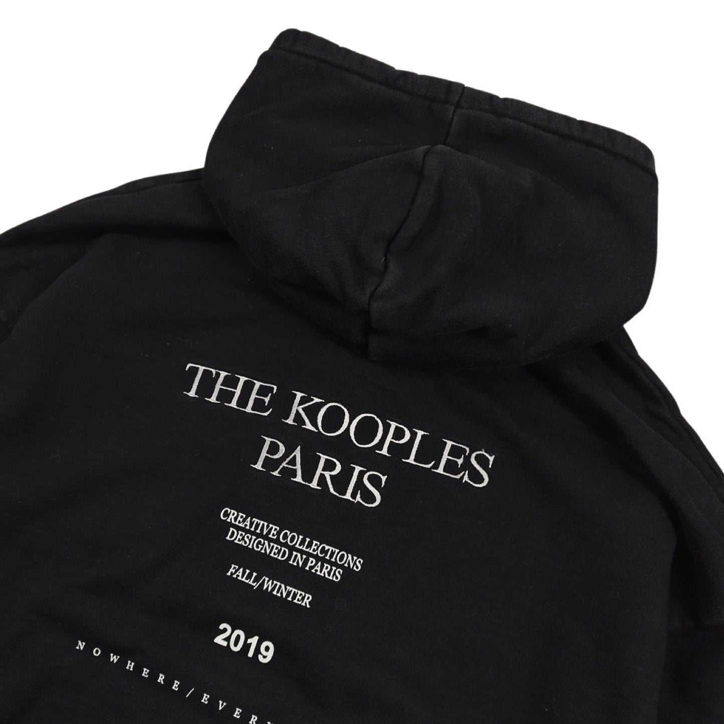 The Kooples - Pull à capuche noir taille M - Le Saptuaire