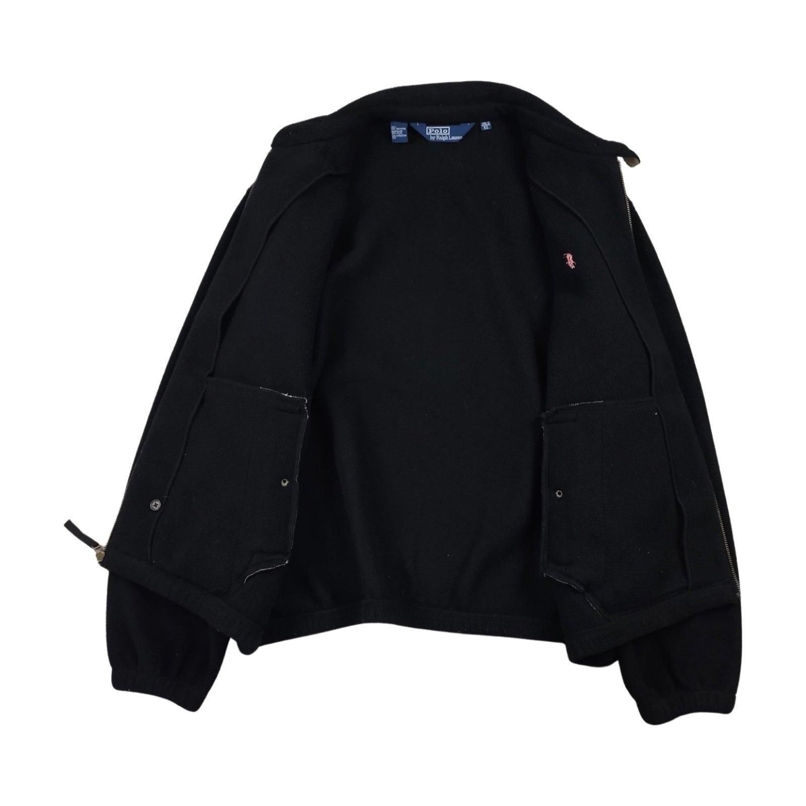 Ralph Lauren - Veste Harrington Polartech noire taille XL - Le Saptuaire