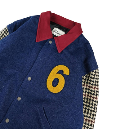 Drôle de Monsieur - Varsity Jacket en jean bleue taille M