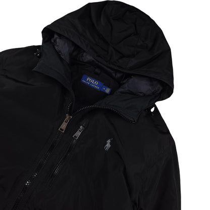 Ralph Lauren - Parka matelassée noire taille M - Le Saptuaire