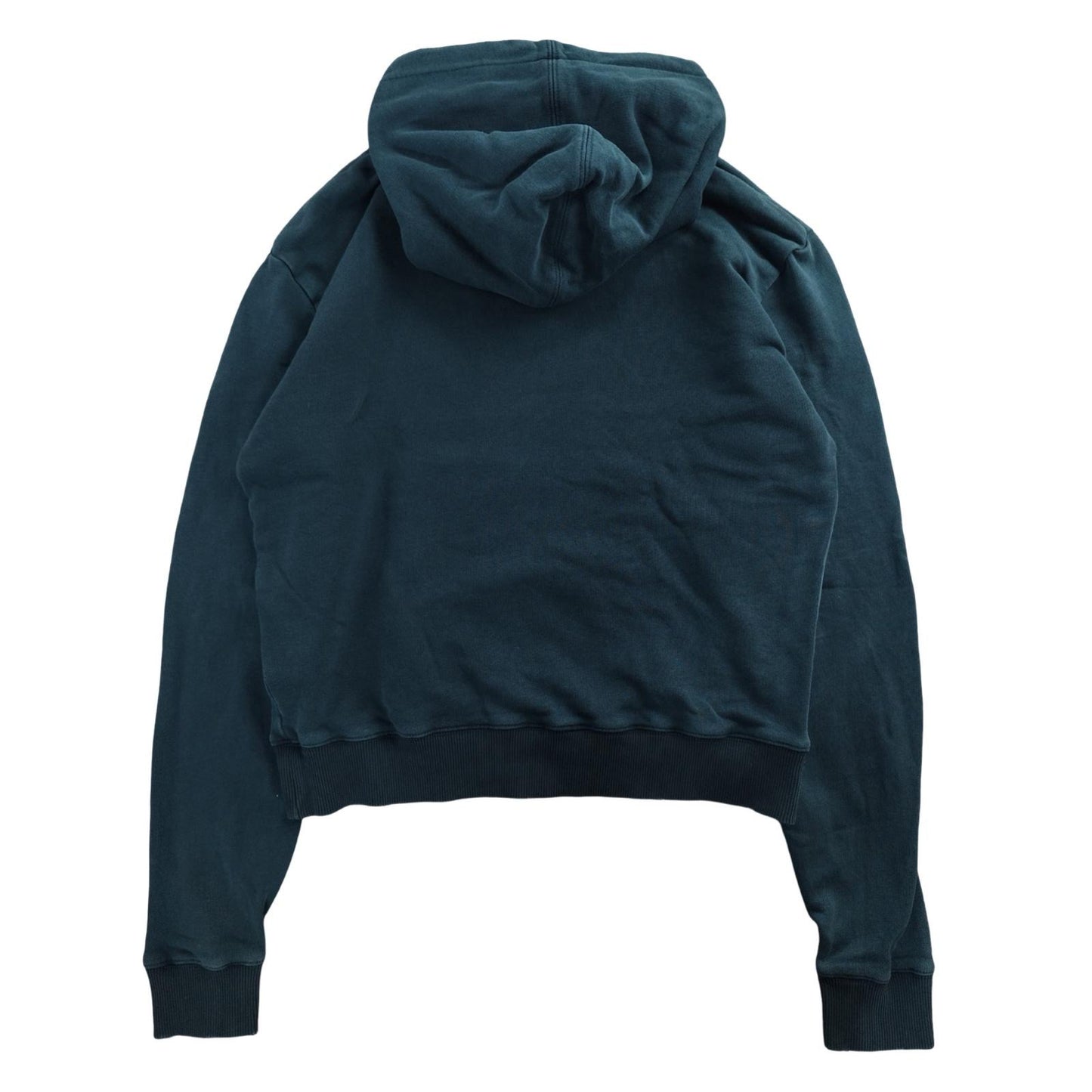 Saint Laurent - Pull à capuche turquoise taille XS