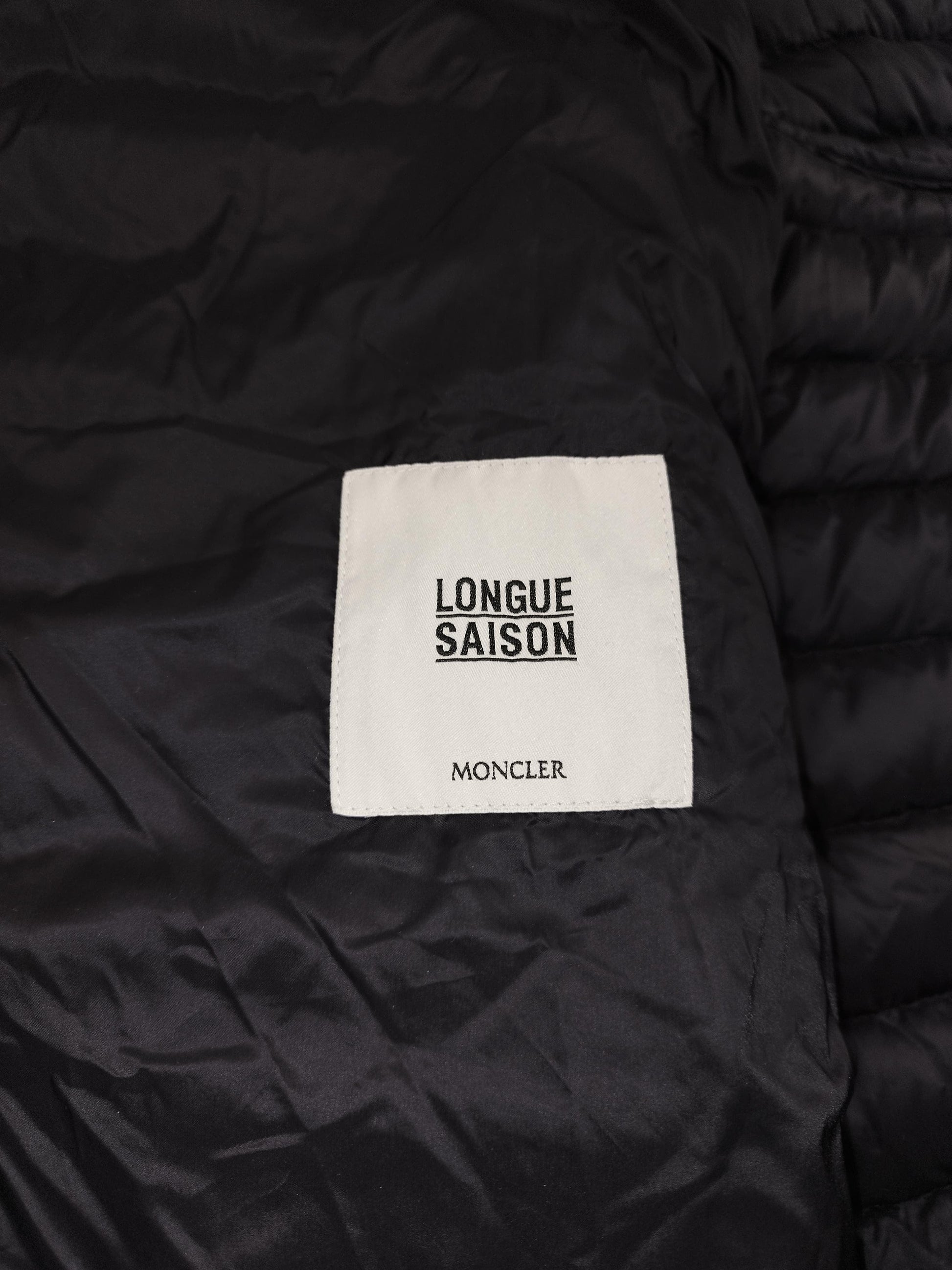 Moncler - Doudoune longue noir taille XS - Le Saptuaire