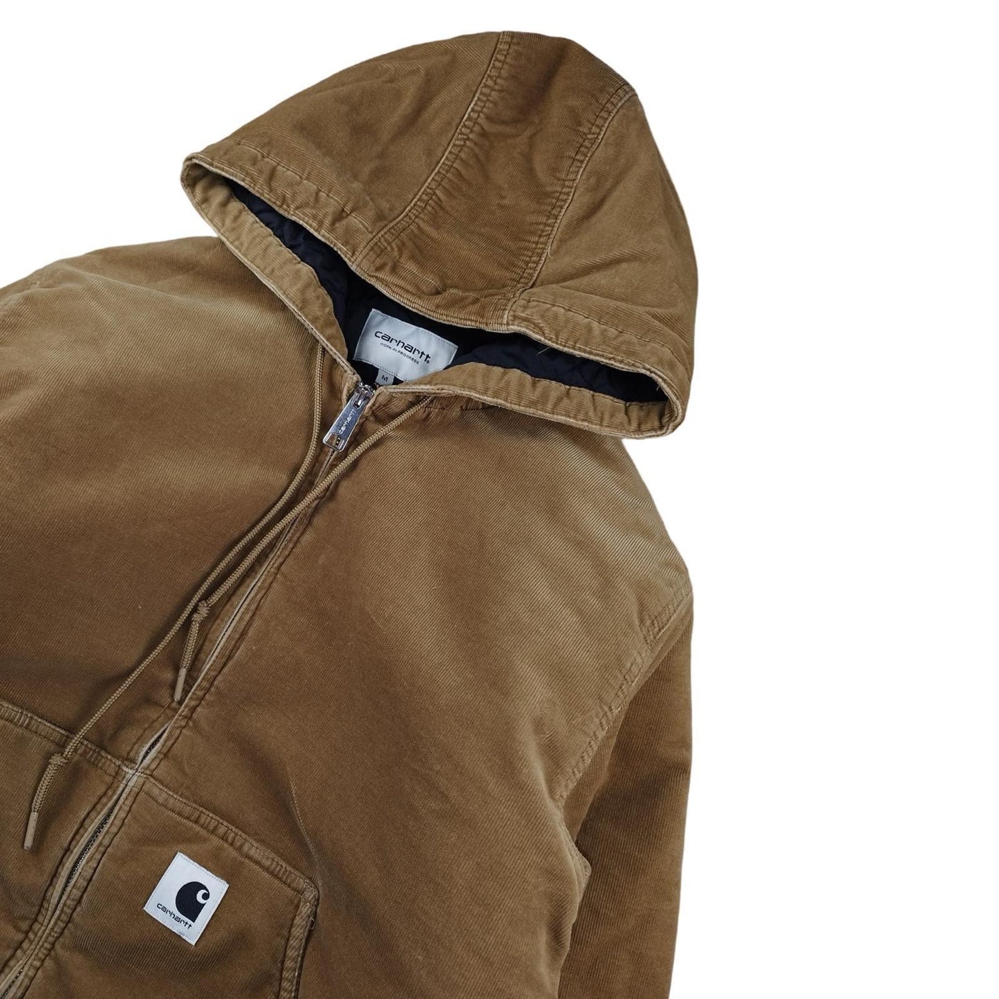 Carhartt - Veste matelassée en velours côtelé doré taille M - Le Saptuaire