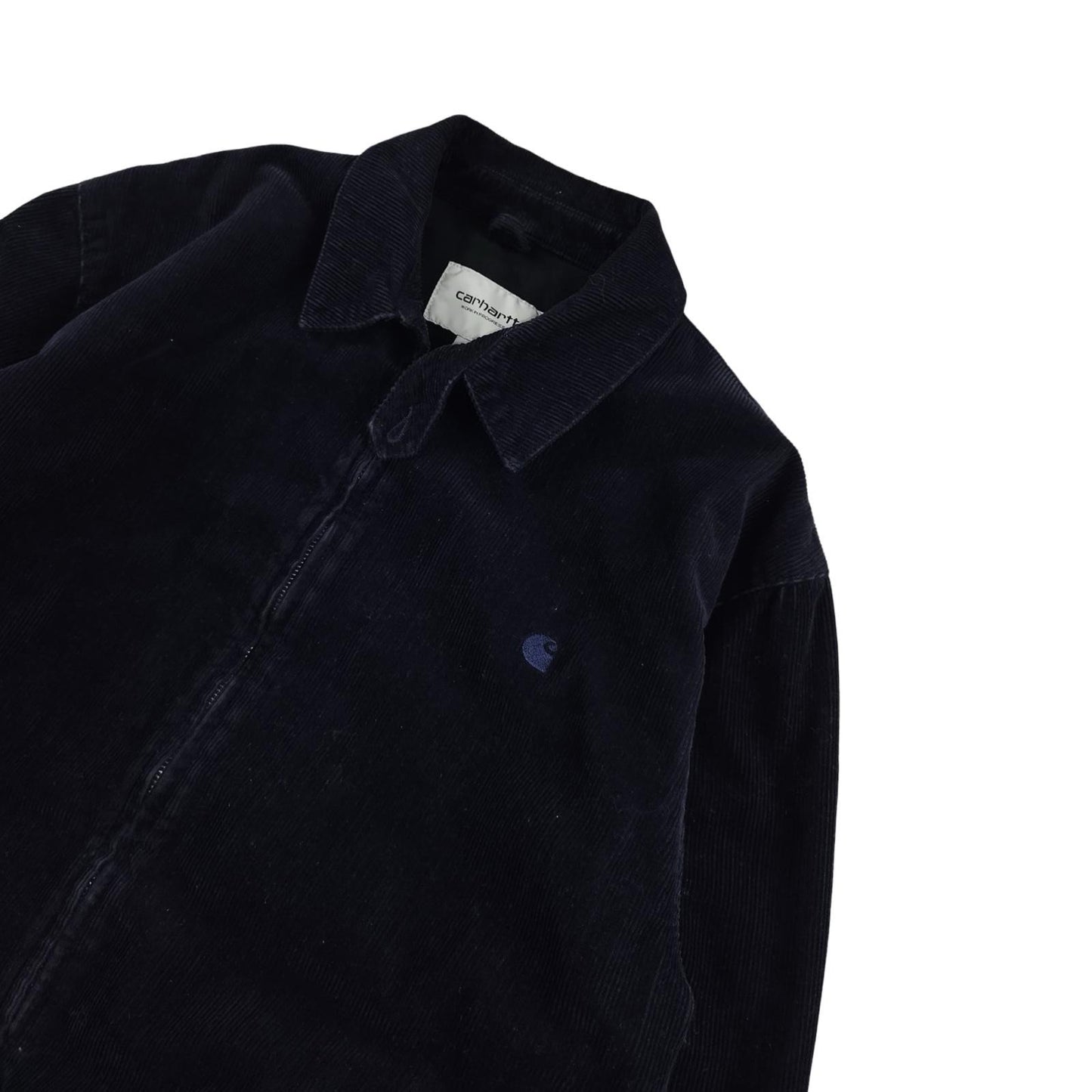 Carhartt Madison Jacket - Veste en velours côtelé bleu marine taille S - Le Saptuaire