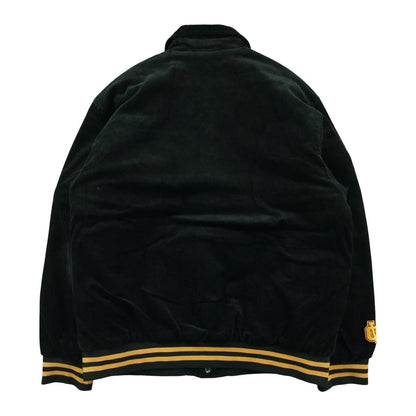 Carhartt - Veste « Letterman Jacket » en velours côtelé vert foncé taille L - Le Saptuaire