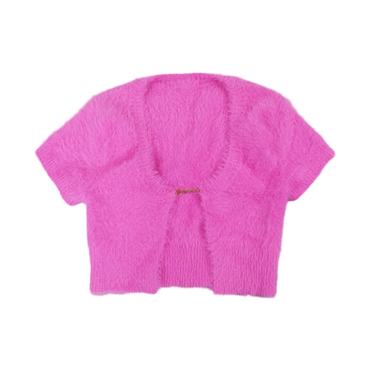 Jacquemus - Haute La maille Neve rose fuschsia taille 36 - Le Saptuaire