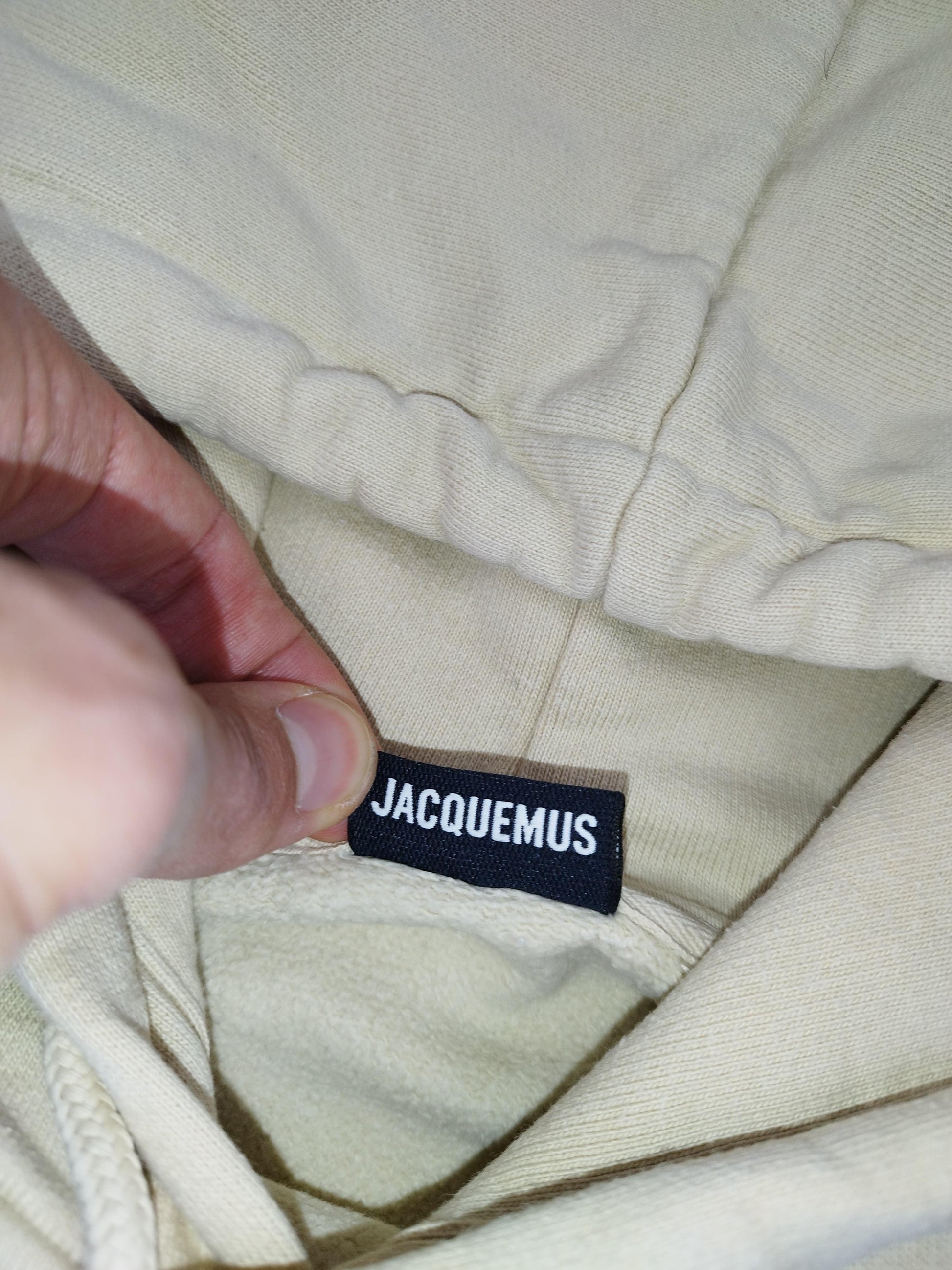 Pull à capuche crème taille XL - Le Saptuaire