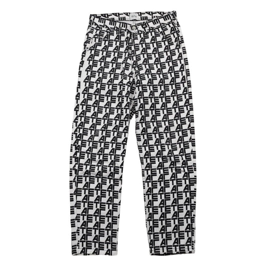 Arte - Pant à motifs blanc et noir taille M - Le Saptuaire