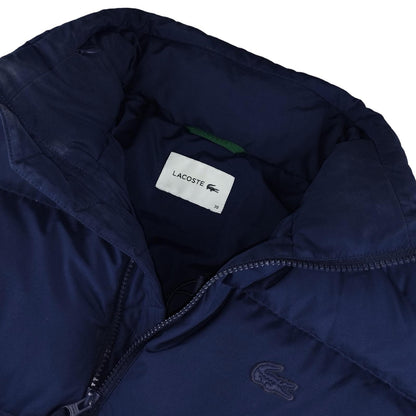 Lacoste - Doudoune bleu marine taille 38