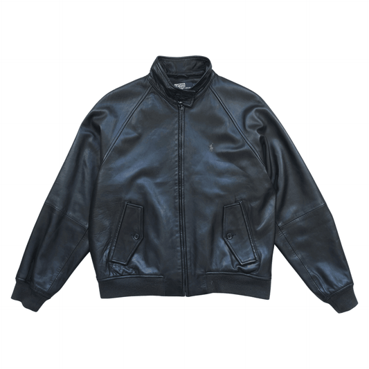 Veste en cuir noir taille L - Le Saptuaire