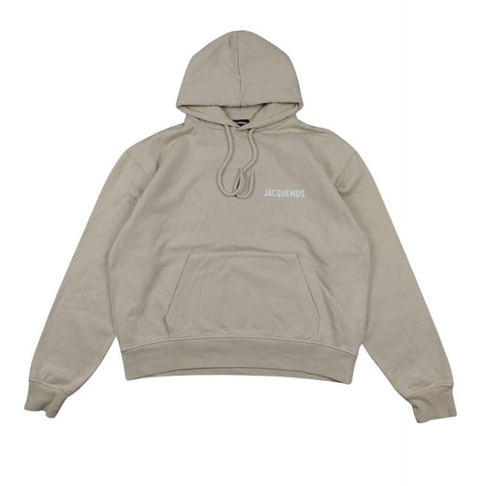 Pull à capuche crème taille L - Le Saptuaire