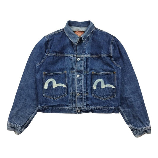 Veste en jean courte taille L - Le Saptuaire