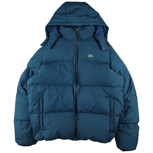 Lacoste - Chaqueta de plumas azul talla M