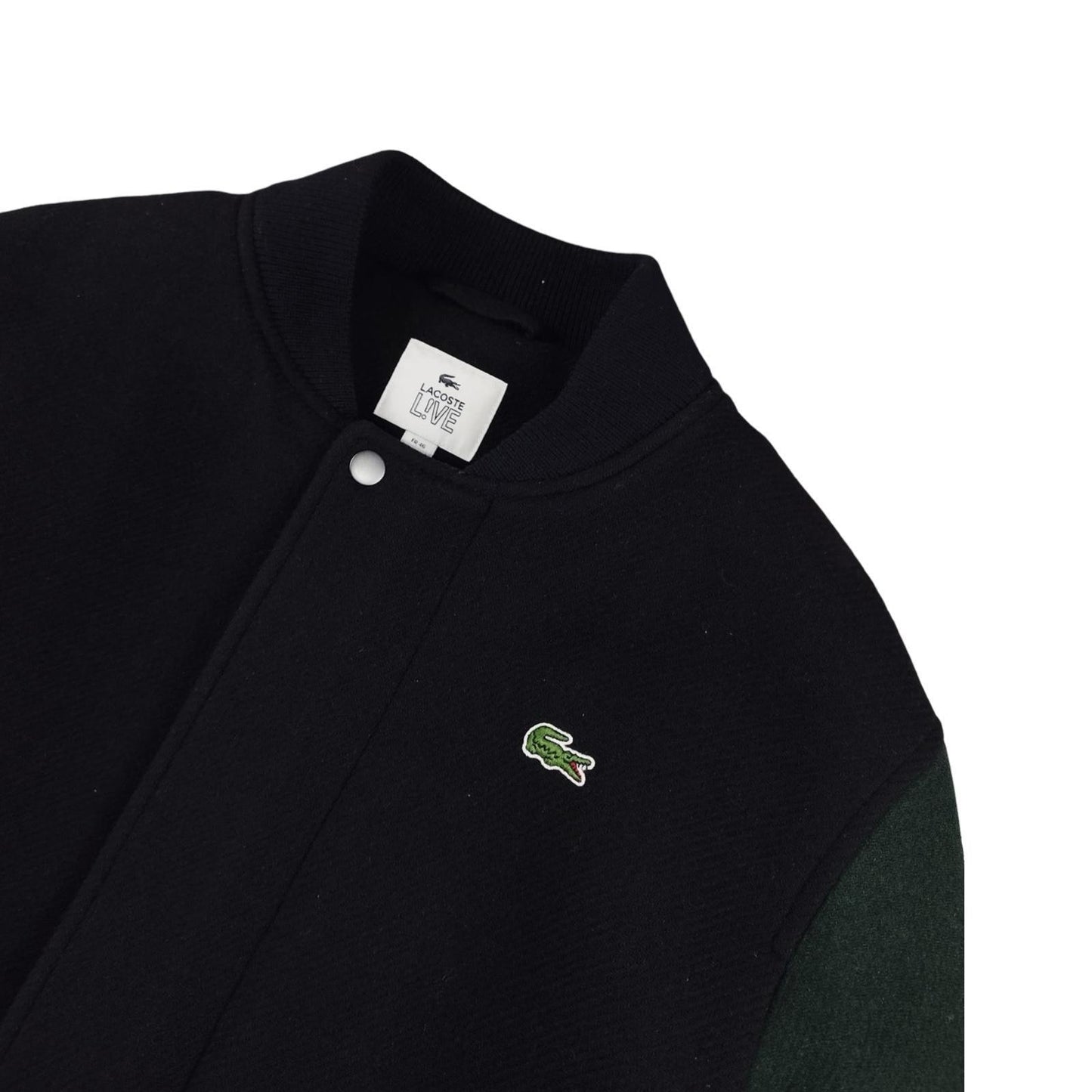 Lacoste - Varsity Jacket en laine vert foncé taille S - Le Saptuaire