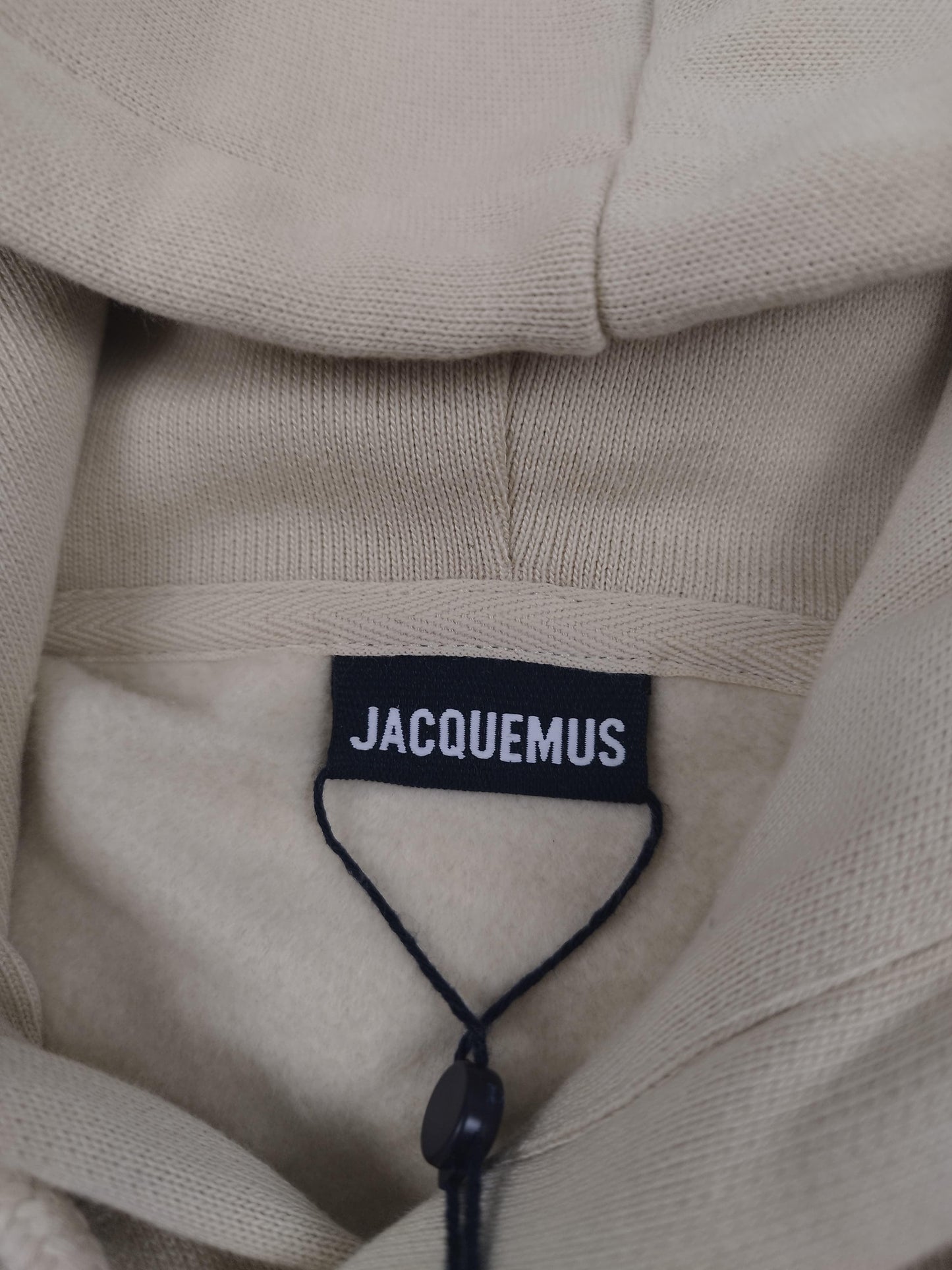 Jacquemus - Pull à capuche crème taille XS - Le Saptuaire