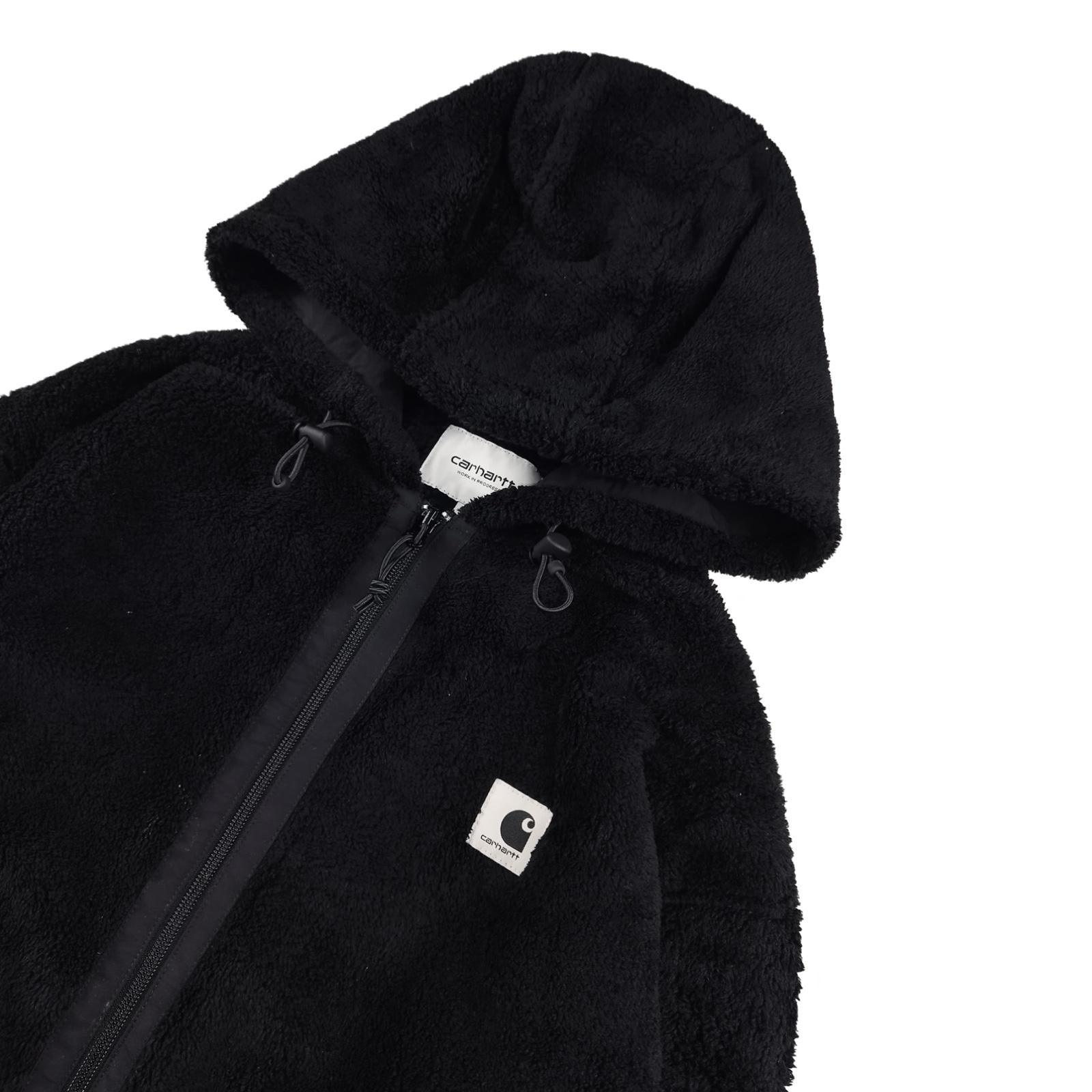 Carhartt - Polaire zippée à capuche noire taille S - Le Saptuaire