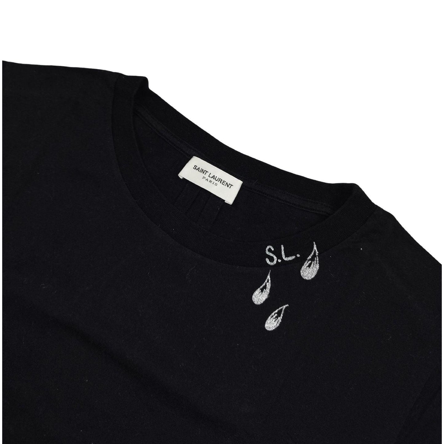 Saint Laurent - T-shirt noir taille XS - Le Saptuaire