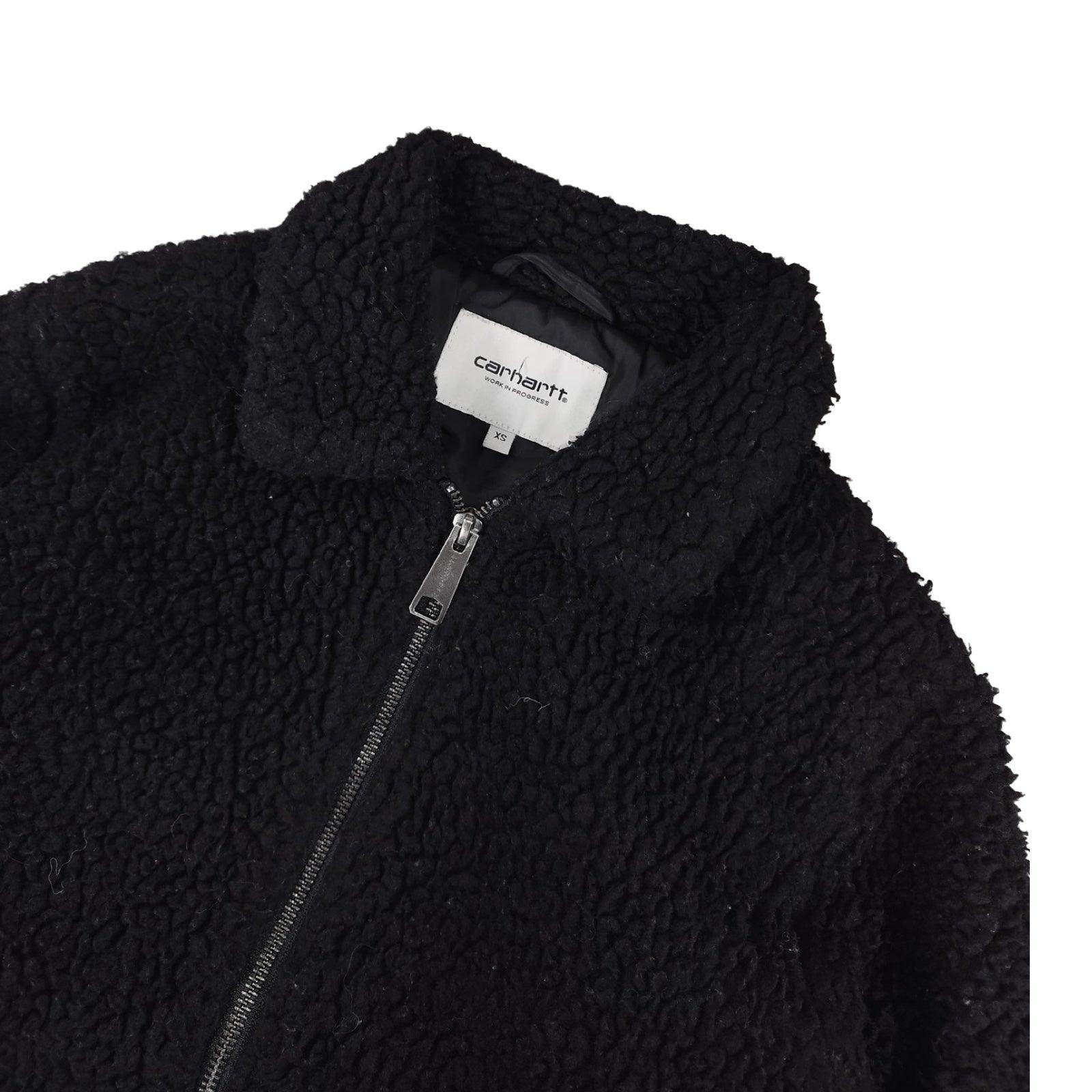 Carhartt - Veste « W’ Jonesville Bomber Jacket » polaire noir taille XS - Le Saptuaire