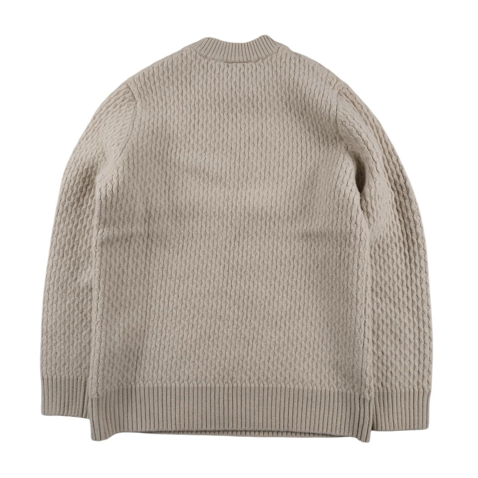 Lacoste - Pull en laine beige taille M - Le Saptuaire