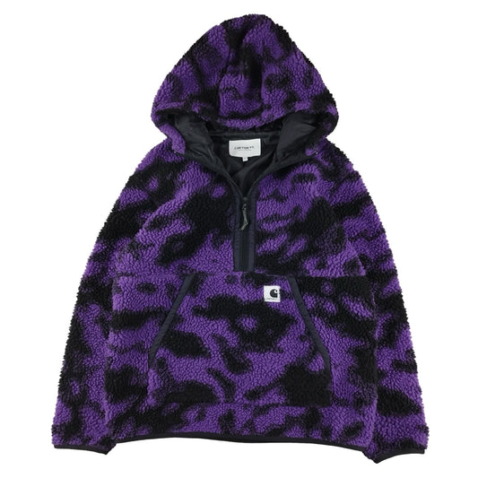 Carhartt - Polaire à capuche violet et noire taille XS - Le Saptuaire