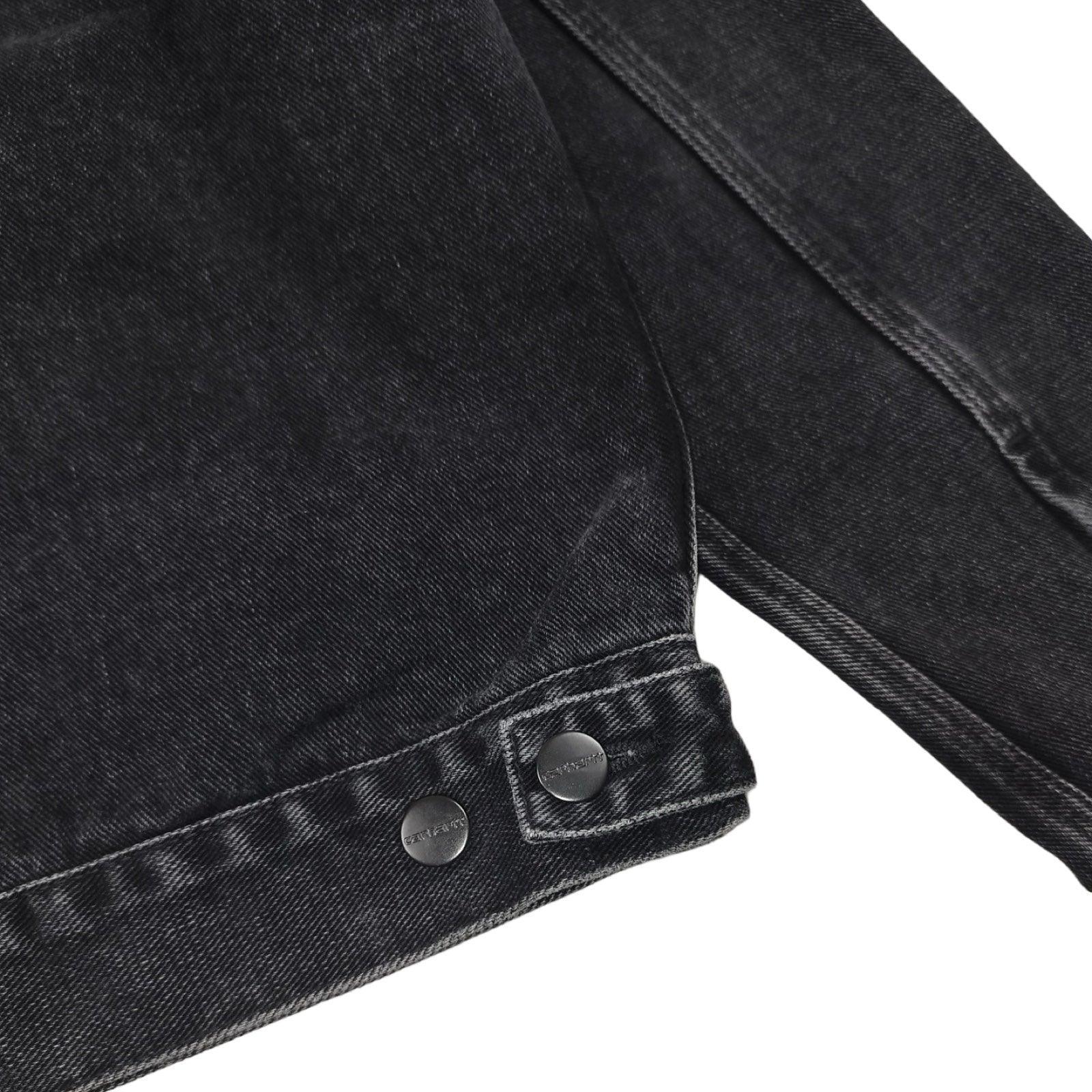 Carhartt - Veste « Stetson Jacket » en jean noire taille S - Le Saptuaire