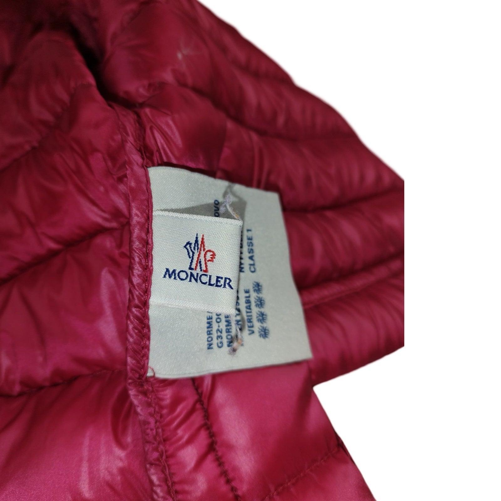 Moncler - Doudoune rose fuchsia taille XS - Le Saptuaire