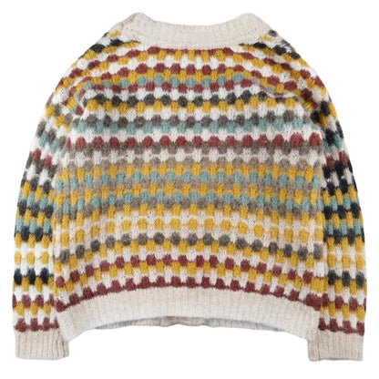 Ba&sh - Cardigan en alpaga multicolore taille S