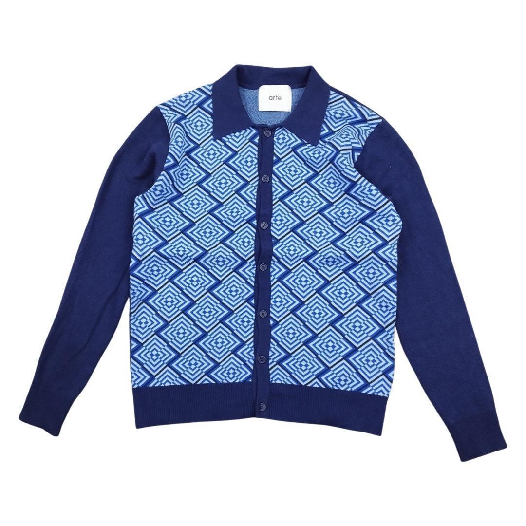 Cardigan bleu taille M - Le Saptuaire