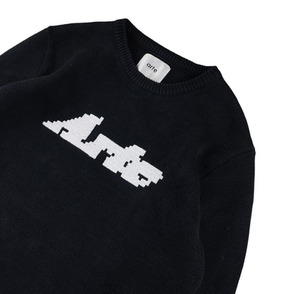 Arte - Pull en knit noire taille M