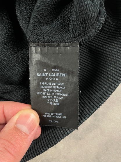 Saint Laurent - Pull Crop noir taille S - Le Saptuaire