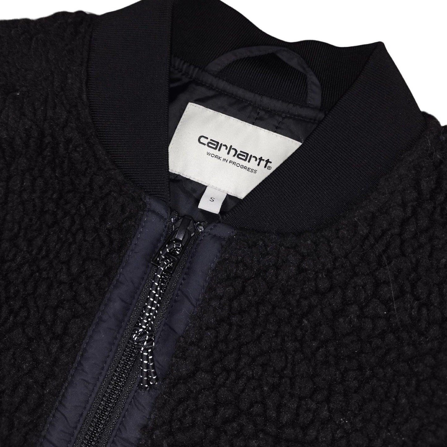 Carhartt - Polaire « Janet Liner » zippée noire taille S - Le Saptuaire