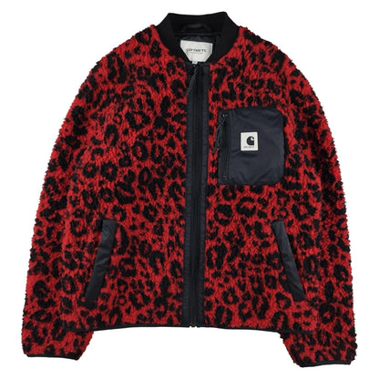 Carhartt - Red Patterned Zip Fleece Size S