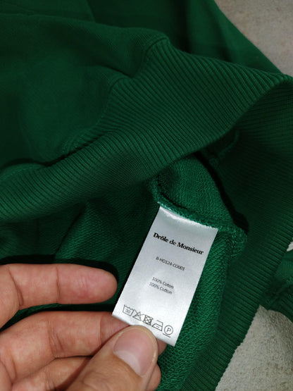 Drôle de Monsieur - Pull à capuche vert taille L - Le Saptuaire