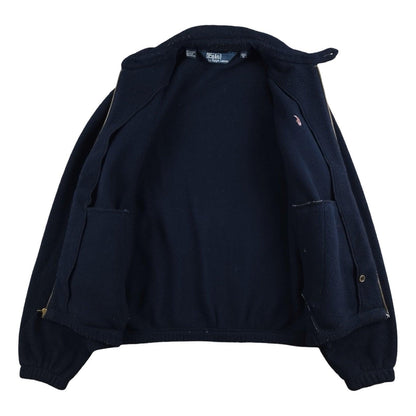 Ralph Lauren - Veste Harrington polaire Polartech bleu marine taille M - Le Saptuaire