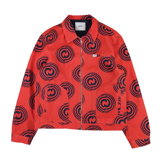 Arte - Veste à motifs rouge taille L