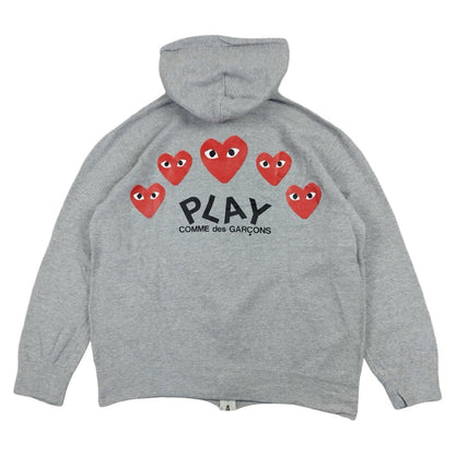 Comme des Garçons - Pull à capuche gris taille XL - Le Saptuaire