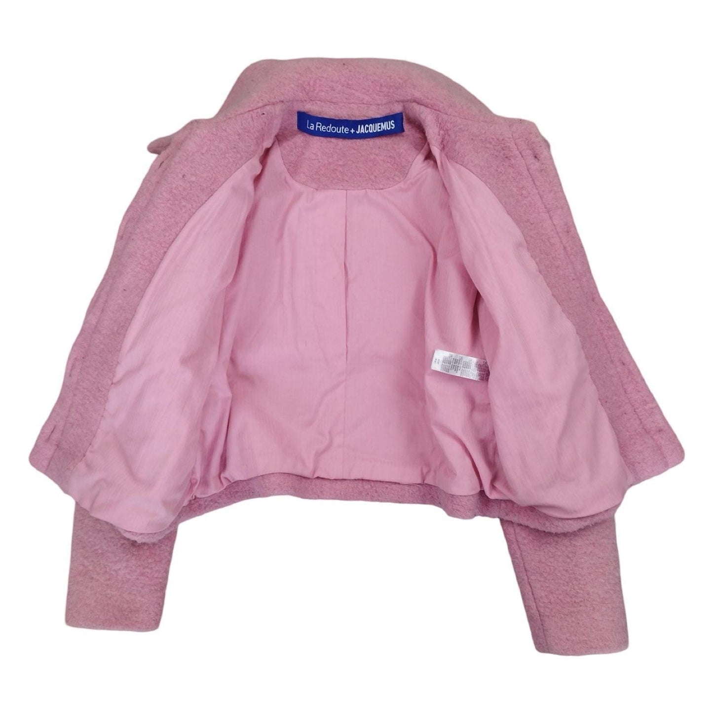 La redoute + Jacquemus - Veste courte rose taille M - Le Saptuaire