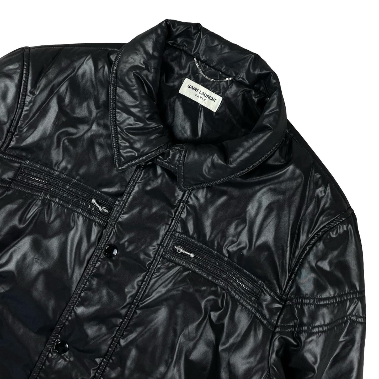 Saint Laurent - Veste doudoune noir taille L