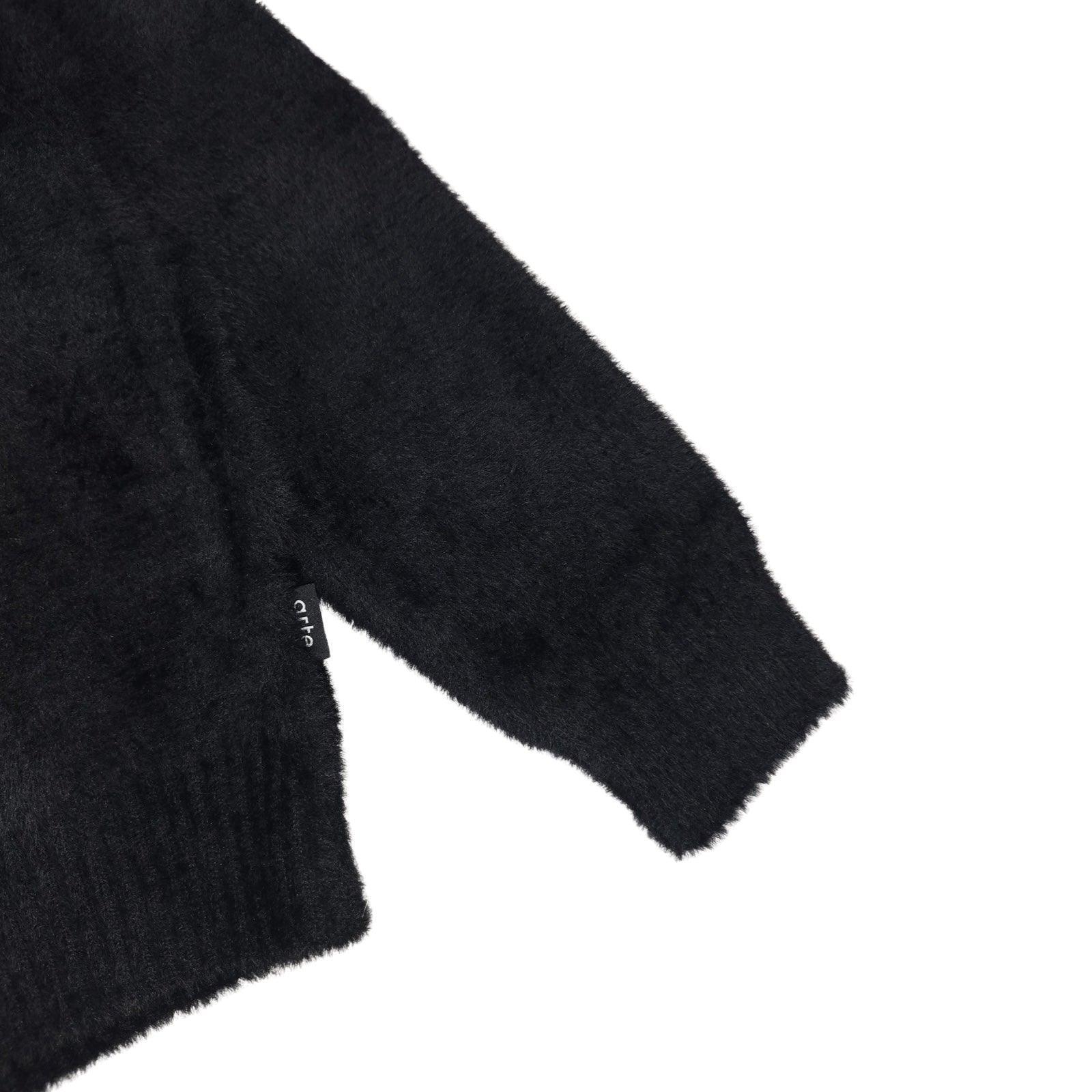 Cardigan Fluffy noir taille M - Le Saptuaire