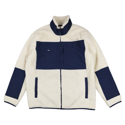 Ralph Lauren - Polaire zippée crème taille M - Le Saptuaire