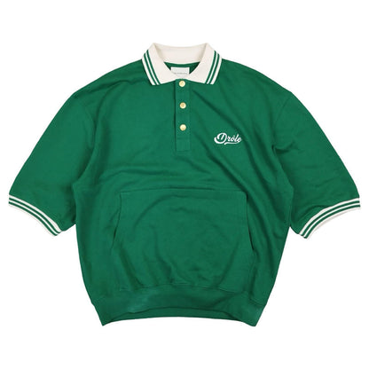 Drôle de Monsieur - Polo vert taille S oversized - Le Saptuaire