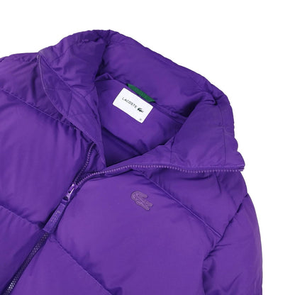 Lacoste - Doudoune courte violet taille S - Le Saptuaire