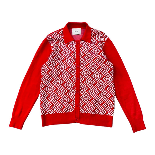 Arte - Cardigan rouge taille S - Le Saptuaire