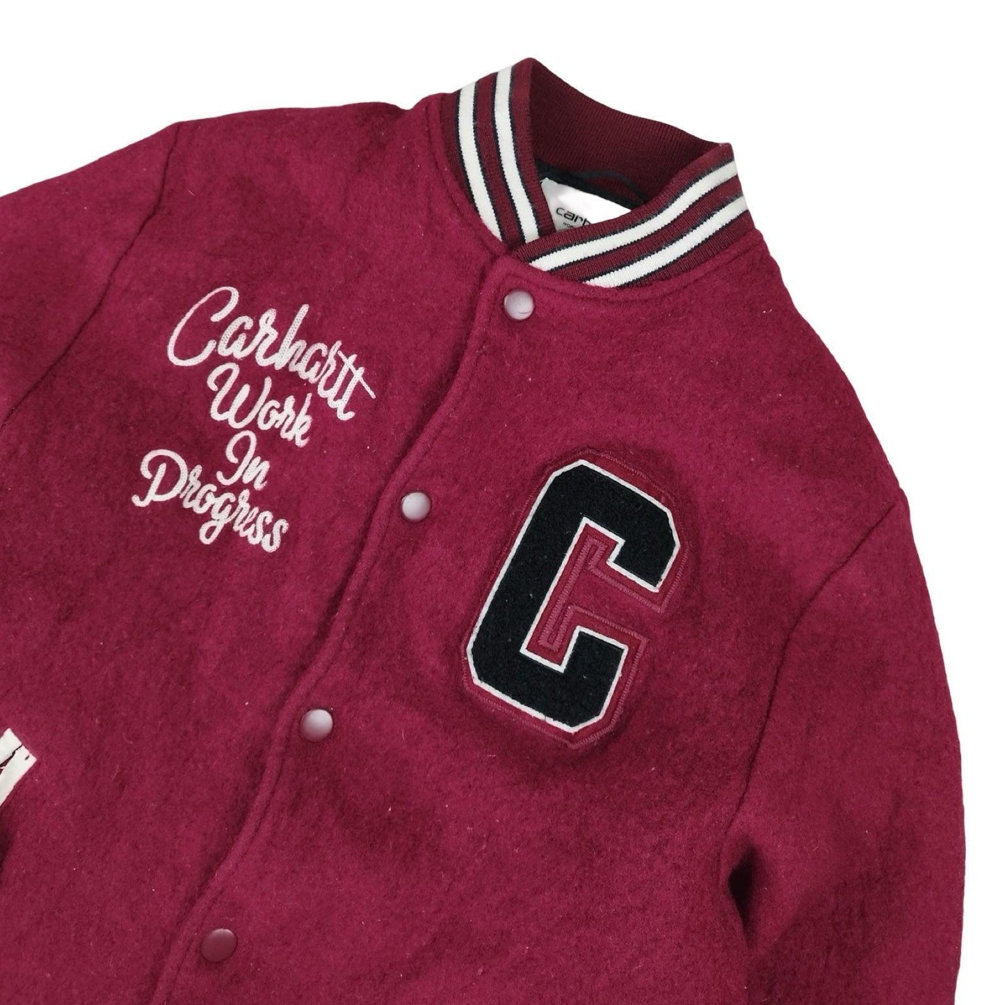 Carhartt - Varsity Jacket bordeaux taille L - Le Saptuaire